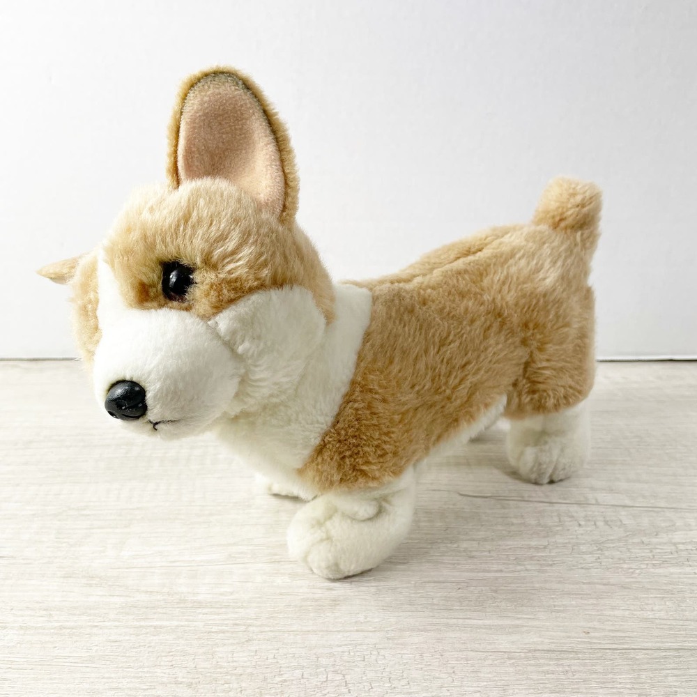 Miyoni by Aurora Pembroke Welsh Corgi Dog 11" Realistic Stuffed Animal Toy Plush